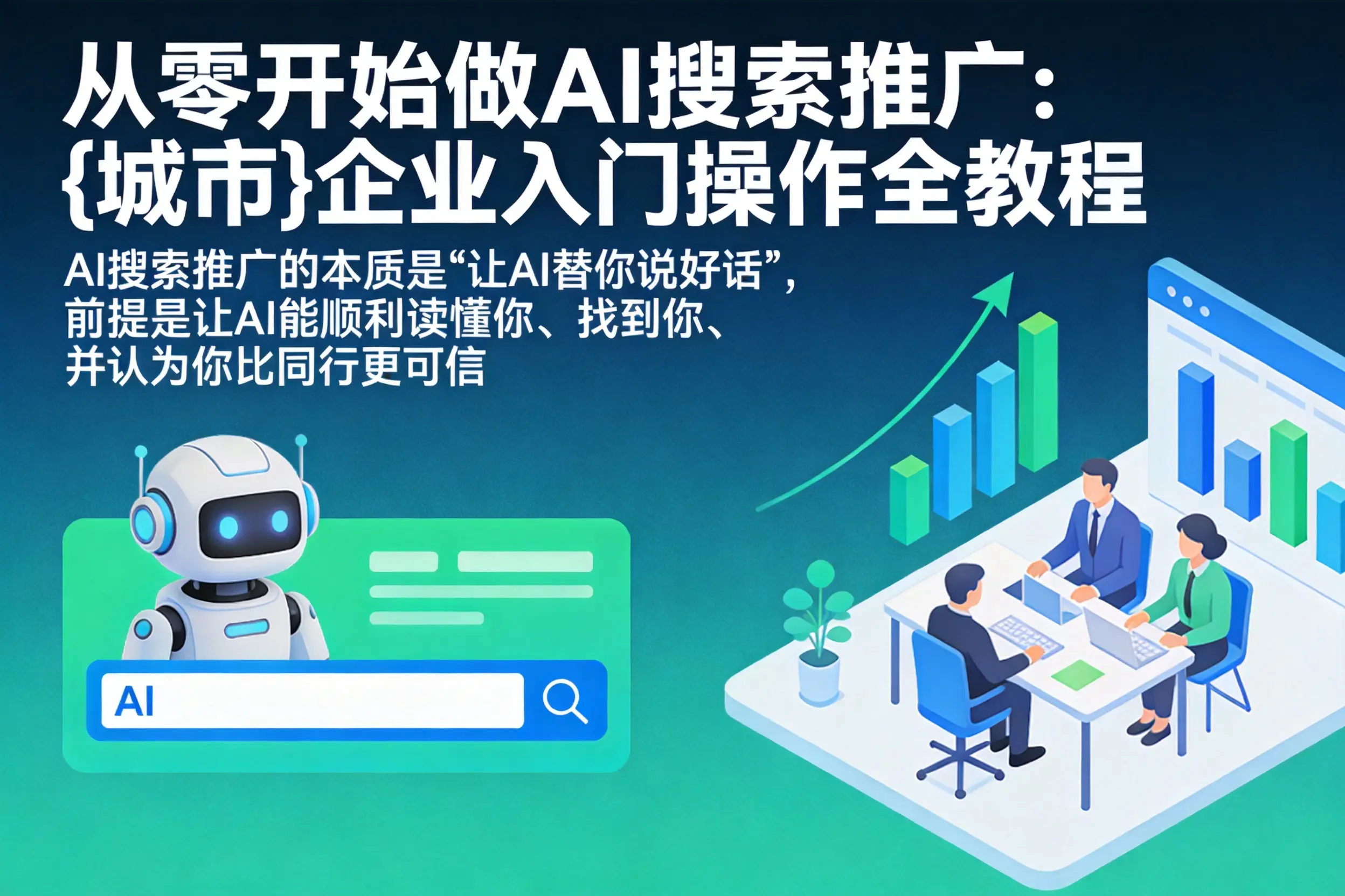 从零开始做AI搜索推广:三沙企业入门操作全教程