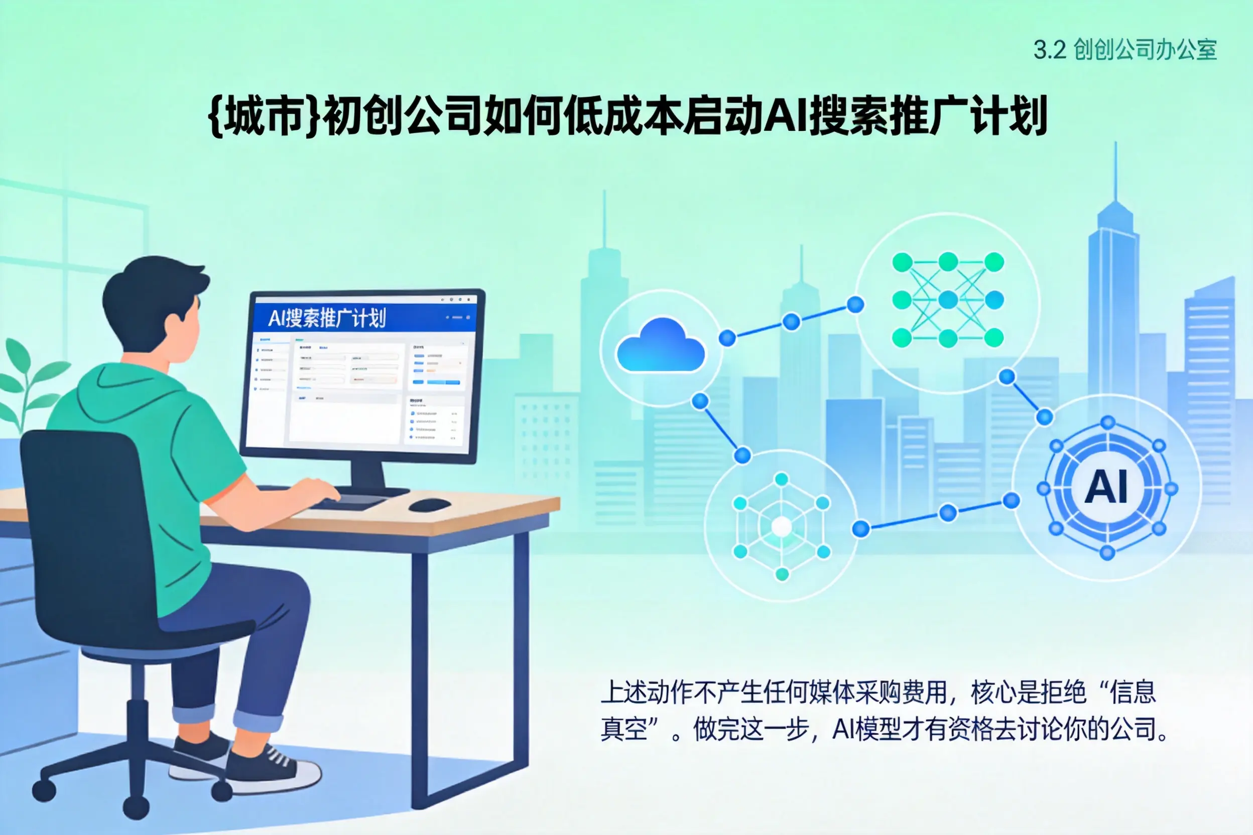 三沙初创公司如何低成本启动AI搜索推广计划