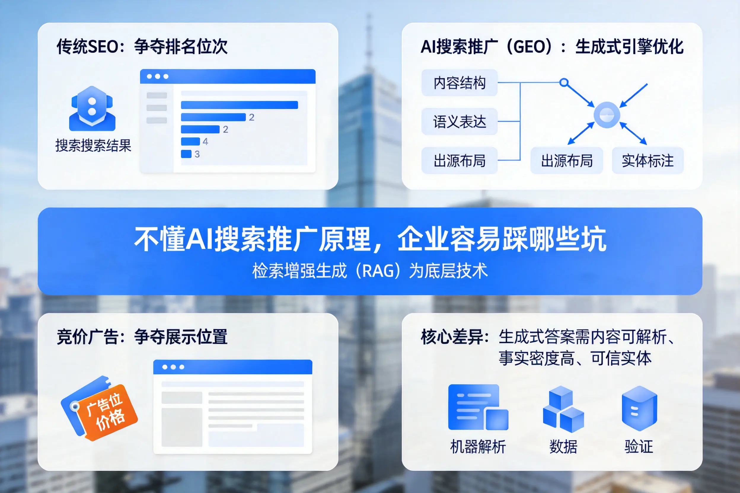 不懂AI搜索推广原理,三沙企业容易踩哪些坑