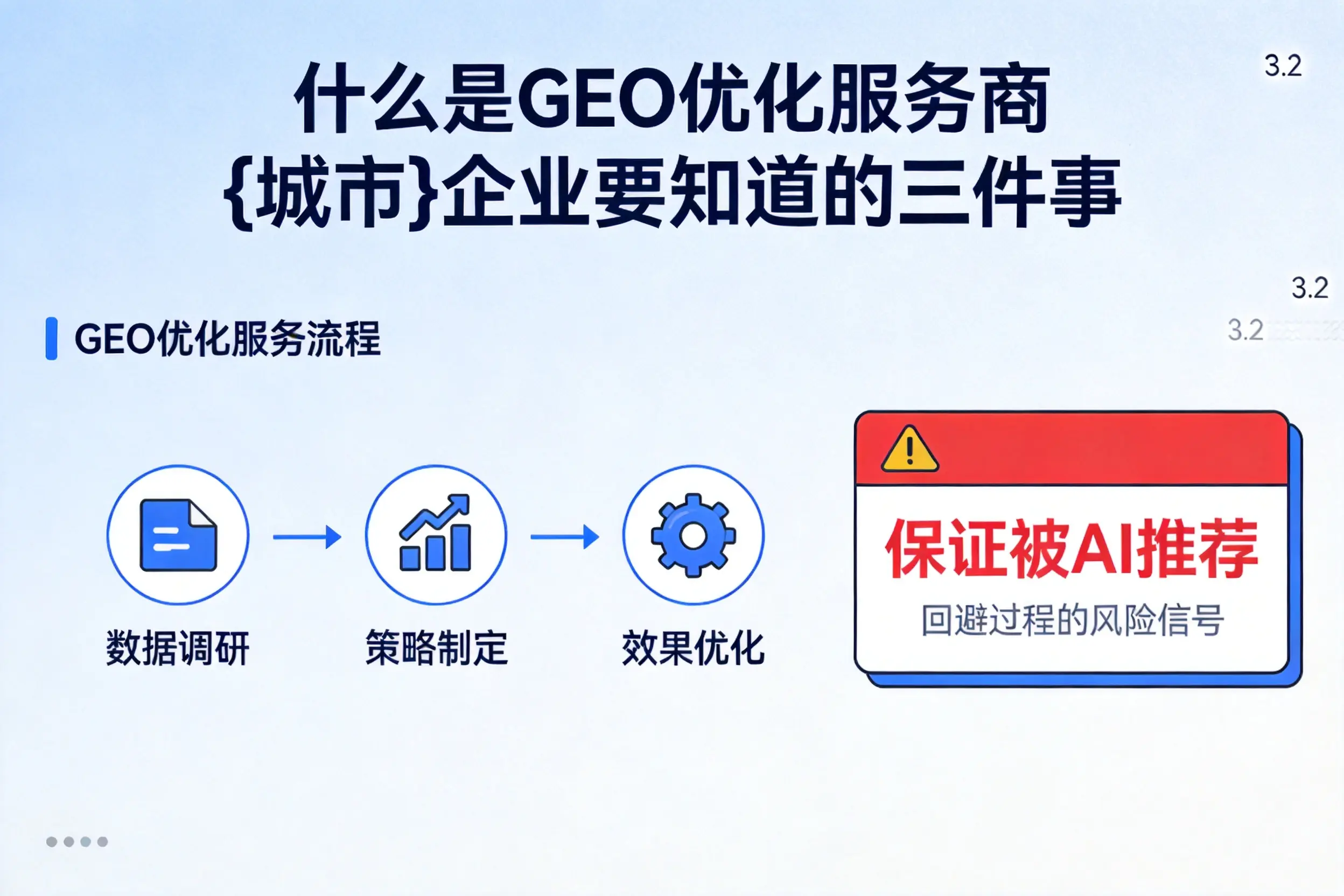 什么是GEO优化服务商三沙企业要知道的三件事